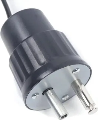Image de Moteur de gril 220 V - Moteur de rôtissoire/brochette - Moteur électrique rotatif pour broche de gril - Pour BBQ et extérieur - Noir