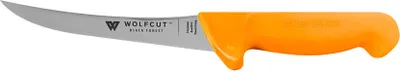 Produktbild von Ausbeinmesser 15 cm gebogene flex Klinge Gold Serie von WOLFCUT