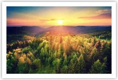 Produktbild von Poster - Poster ohne Rahmen - Berge Natur - 91,5x61 cm - Wand Bild - Wanddeko - Wandbilder - Kunstposter - Wandposter - Bilder - Kunstdruck - Wanddekoration - Wandbild - P2XAA91x61-3697