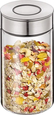 Productafbeelding van VETRO voorraadpot voor levensmiddelen, 1 liter, Cilio