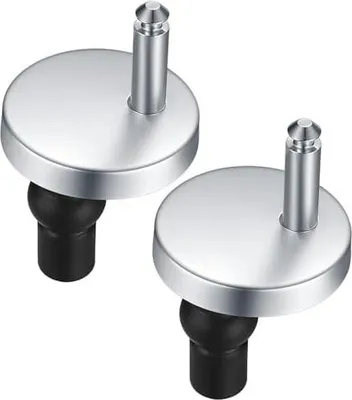 Produktbild von 2 Stück Wc Sitz Befestigung, Toilettensitz Scharnier für Toilettendeckel Befestigung WC Sitze Klodeckel Edelstahl Reparatur Teile Toiletten Sitz Schrauben Zubehör