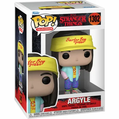Immagine prodotto di Funko Pop! Stranger Things - Figurki Argyle, Oficjalny Produkt, Vinyl