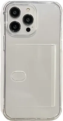 Productafbeelding van INF Mobiele hoes met zijvak Transparant iPhone 11 Pro Max