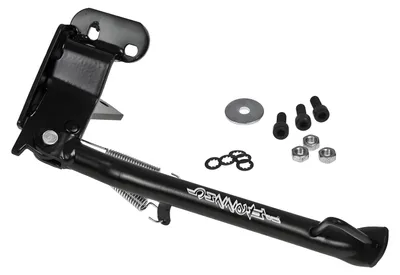 Image de Béquille latérale Buzzetti noire pour Peugeot Speedfight 2 50 LC, 2 50 AC, 1 50 LC