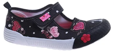 Produktbild von Kinder Klettverschluss Turnschuhe Jungen Mädchen Freizeitschuhe in Schwarz Amelis Gr.30