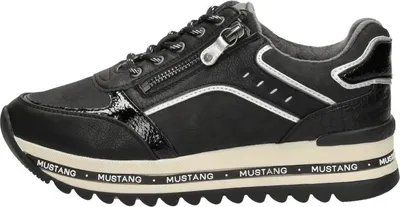 Productafbeelding van Mustang Sneakers Laag  Sneakers Laag - zwart - Maat 36