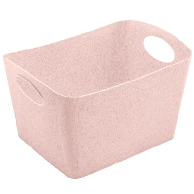 Immagine prodotto di Koziol Boxxx S Aufbewahrungsbox, Aufbewahrungskiste, Aufbewahrungskörbchen, Körbchen, Aufbewahrung, Kunststoff, Organic Pink, 1 L, 5745669