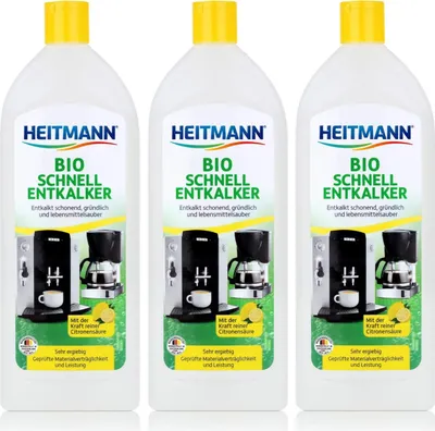 Produktbild von HeitmannSchnell Entkalker 250ml - Reinigung von Kaffeemaschinen (3er Pack)