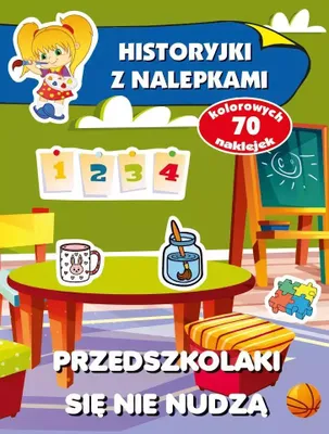 Obrázok produktu pre Przedszkolaki sie nie nudza Historyjki z nalepkami