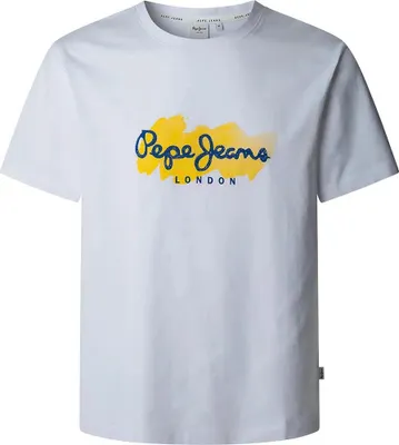 Image de Pepe Jeans Milton T-shirt manches courtes blanc L Homme Blanc L