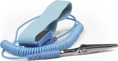 Produktbild von ESD Erdungsarmband, Antistatik-Armband mit Zuleitung & Krokodilklemme