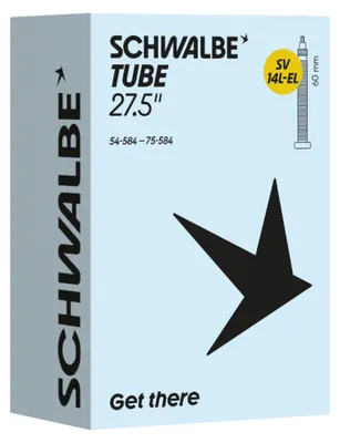 Zdjęcie produktu dla Dętka Schwalbe SV 14L-EL Extra Leicht 27,5(+)" 54/75-584 SV 60 mm