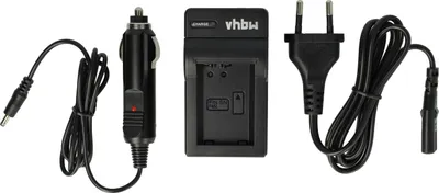 Produktbild von vhbw Ladegerät kompatibel mit Sony Alpha A6400, A7S, A6300, 7R II, 7s, A6000, A7R II, 7S II, 7S 2 Kamera - Ladeschale, Kfz-Adapter Ladeanzeige