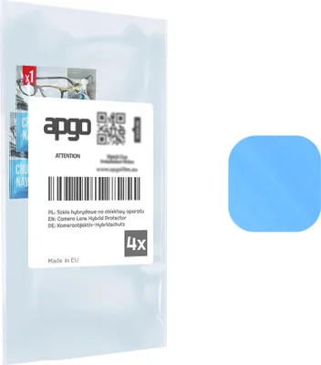 Produktbild von apgo 4 Stück Linsenschutz Kamera Schutzglas für Samsung Galaxy A3 (2017) Kameraschutz, 9H Kameraobjektiv Camera Lens Protector