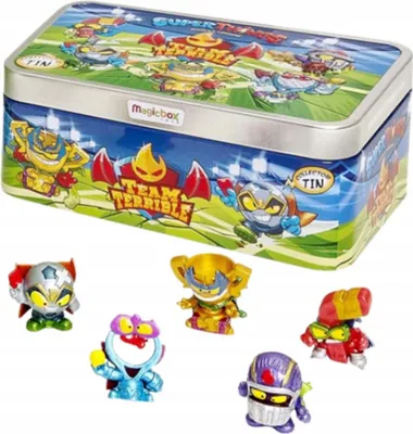 Zdjęcie produktu dla Super Zings 8 Things Metalowa Puszka + 5 Figurek