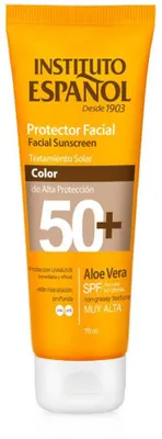 Productafbeelding van Instituto Español Sol. Gekleurde gezichtsbalsem met SPF50, 75 ml