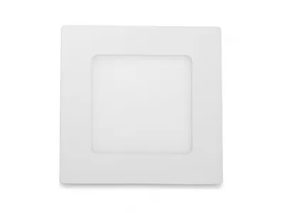 Obrázek produktu pro LED Solution Bílý vestavný LED panel hranatý 120 x 120mm 6W Economy+ Barva světla: Denní bílá 104811