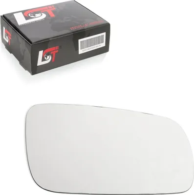 Produktbild von Spiegelglas Außenspiegel Glas zum kleben konvex rechts für Seat für Skoda