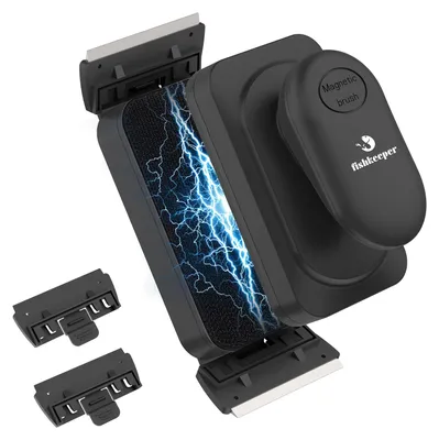 Obrázek produktu pro Magnetický čistič akvária S, pro sklo o tloušťce 6 mm, zelený, určený k údržbě