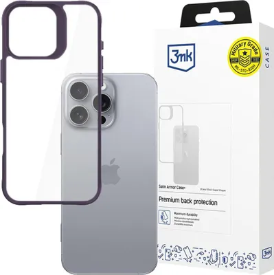 Image de 3mk Housse Armor Case+ Cover pour Apple iPhone 16 Pro transparent Backcover