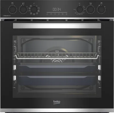 Produktbild von Beko BBUS13320XE, 4 Zone(n), Schwarz, Drehregler, Berührung, 4 Zone(n), Elektrischer Ofen, 65 l