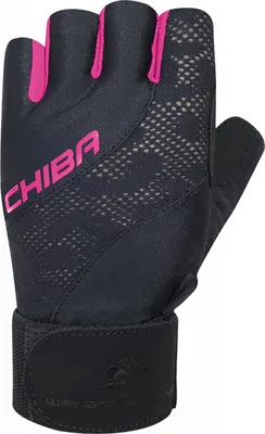 Produktbild von Chiba 40911 Lady Wrist Pro V2 (Black/Pink) XS - Fitness-Zubehör - Handschuhe