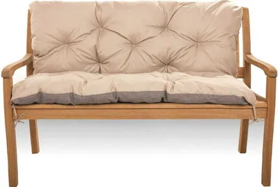 Produktbild von Poduszka na ławkę 120x60x60cm, poduszka ogrodowa beżowa, poduszka ogrodowa na hustawkę, poduszka na ławkę ogrodową, poduszka na meble ogrodowe