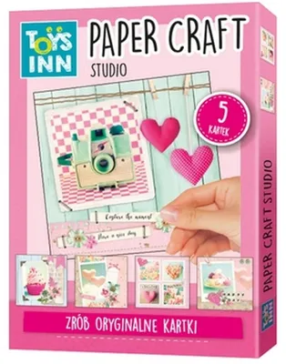 Immagine prodotto di Kit fai da te per scrapbooking con motivo a cuore