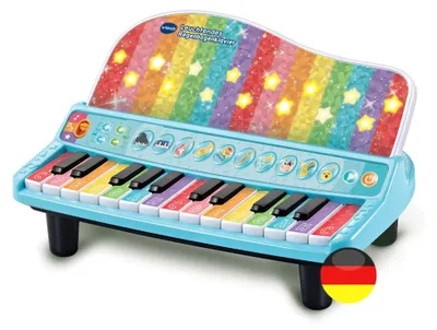 Produktbild von VTech Leuchtendes Regenbogenklavier – Musikspielzeug für Kinder 2–5 Jahre