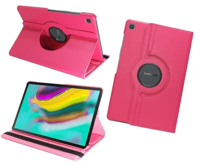Image de 360 Protection Tablet Cover pour Samsung Galaxy Tab S5e 10,5 pouces ( SM-T720 / SM-T725 ) Housse Coque Tablet Case Etui Rotatif avec support Rose