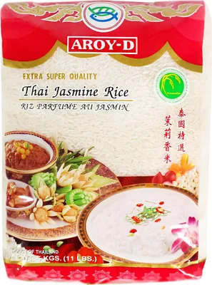 Produktbild von 5 kg AROY-D Thailand Jasmin Duftreis Langkorn Reis Rice Duft Jasminreis Longkorn