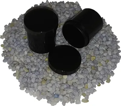 Produktbild von 500 Salbendose Salbendosen Schwarz Tiegel 10 g 12ml