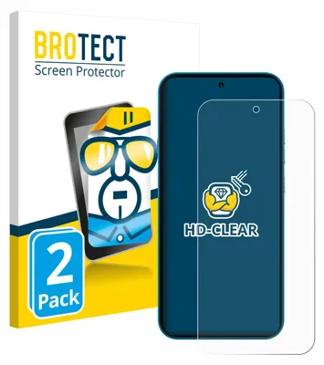 Produktbild von 2x Für Nothing Phone (4a) Schutzfolie BROTECT Displayschutz Display Schutz Folie Klar Transparent