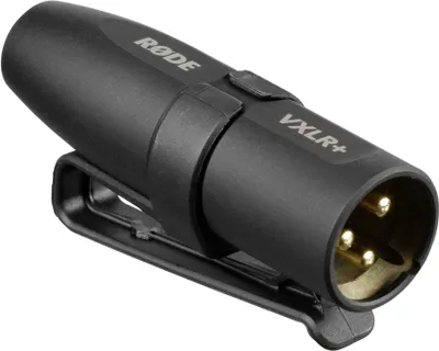 Zdjęcie produktu dla RØDE VXLR+, 3.5mm TRS mini-jack, XLR, Czarny