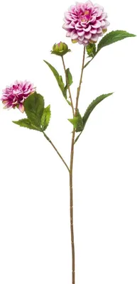 Produktbild von artplants.de Künstlicher Zweig Dahlie CEVAST, lila, 70cm - Kunst Dahlienzweig