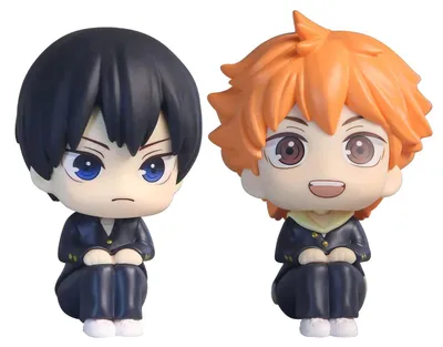 2 Chibi-Figuren Haikyu!!, Hinata & Kageyama, 9 cm, PVC