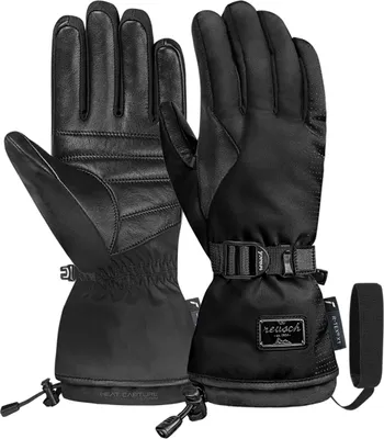 Produktbild von Reusch Fingerhandschuhe Hope R-TEX® XT mit wasserdichter, atmungsaktiver Funktion 7700 black 8