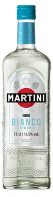Produktbild von MARTINI Bianco Wermut Aperitif - 14,5% vol., 75cl, italienischer Wermut