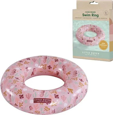 Produktbild von Little Dutch Ocean Dreams Schwimmreifen Rosa 50cm, Pink, Schwimmring, Muster, Kunststoff, 3 Jahr(e), Mädchen