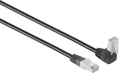 Produktbild von kabelbude KB08-6402502, 1 m, Cat6, S/FTP (S-STP), RJ-45, RJ-45, Schwarz