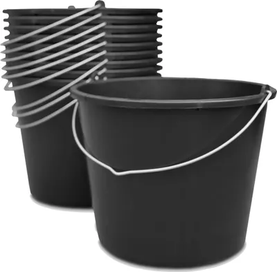 Produktbild von Kistenberg Baueimer 16 L 10er Set Mörteleimer Eimer Maurereimer Putzeimer