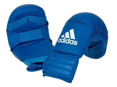 Produktbild von adidas Kumite Handschuhe rot oder blau WKF approved 661.22 rot XL