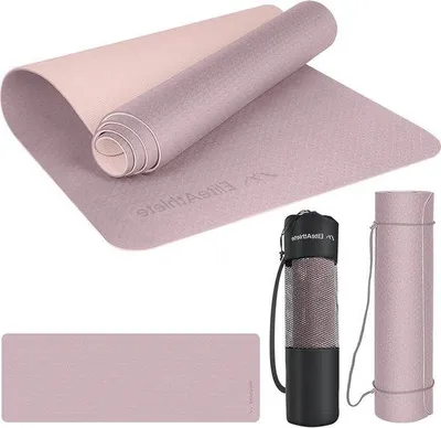 Obrázek produktu pro Protiskluzová podložka na jógu 183 x 61 cm pro fitness a pilates