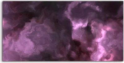 Produktbild von Coloray Spritzschutz aus Glas 100x50  Wandkunst Küchenrückwand Stürmische rosa und violette Wolken