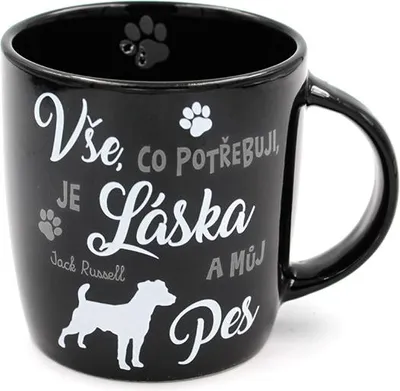 Obrázek produktu pro Nekupto Hrnek s potiskem Jack Rusell