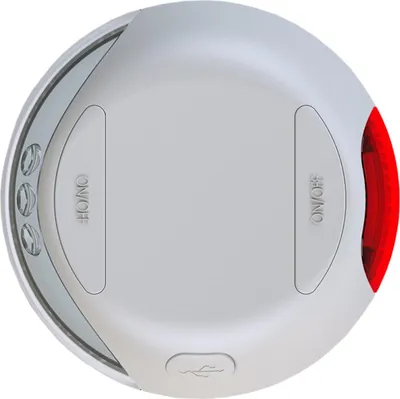 Produktbild von Flexi-USB-Beleuchtungssystem, Ø 7 cm, hellgrau