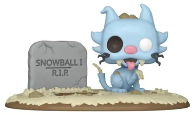 Obrázek produktu pro Simpsons POP! Deluxe vinyl figurka: Zombie Snowball, 9 cm - Funko - (ostatní kategorie / sběratelské předměty)