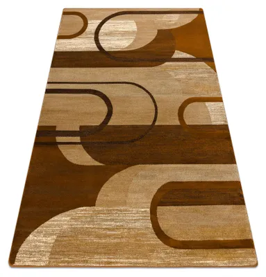 Image de Tapis ROYAL HE405 Géométrique - marron / crème marron 100x200 cm