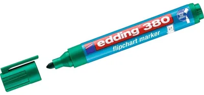 Produktbild von Edding 380, 1 Stück(e), Grün, Fibre tip, Mehrfarbig, Rund, 1,5 mm