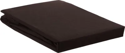Produktbild von Ambiante Spannbettlaken  Baumwoll Uni HL Brown 70x200 braun